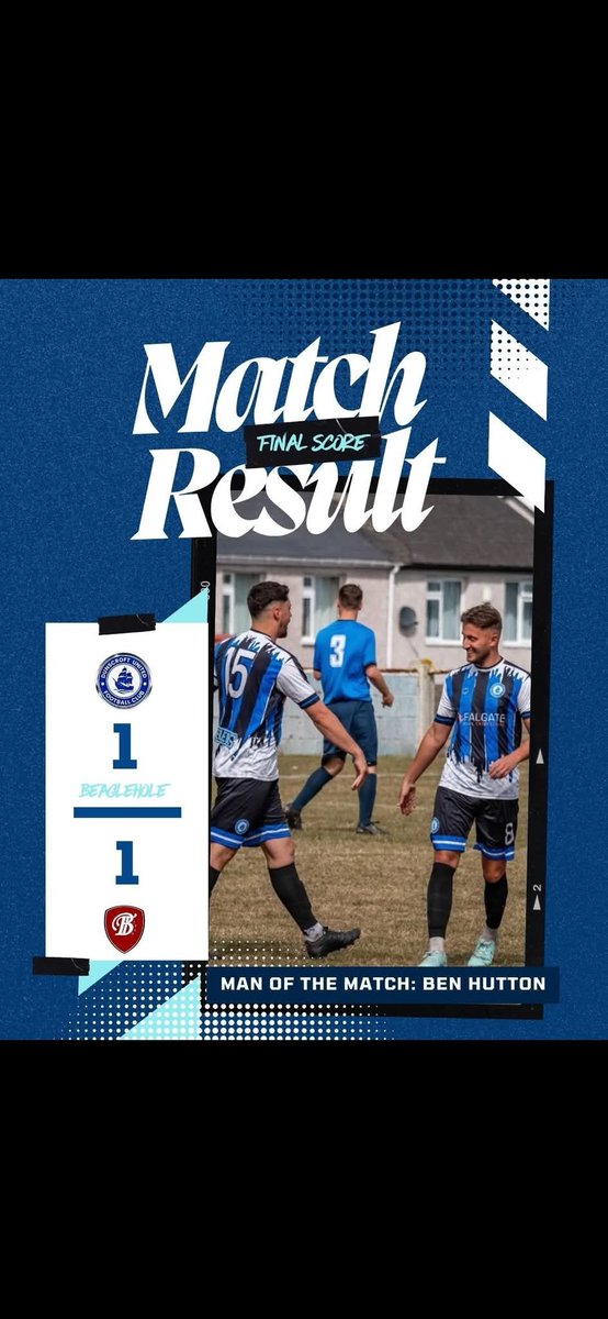 DunscroftU's tweet photo. ⚽️ FT: Dunscroft Utd 1-1 Bawtry

Oliver Beaglehole ⚽️ (P)

Tough afternoon in wild  conditions as both sides struggled to find rhythm. Beaglehole’s cool penalty sealed a point before a late 🟥 left Dunscroft down to 🔟. Dug deep to hold firm 💪 unbeaten run continues #DUFC #UTD https://t.co/37c4q8qp8i