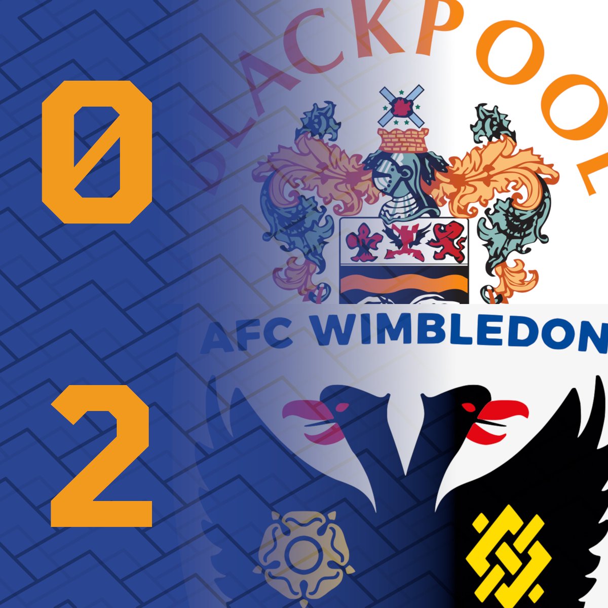 Your thoughts in the comments

Blackpool 0-2 #afcwimbledon