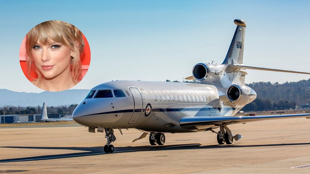 largetoenail's tweet photo. Taylor Swifts plane has supposedly landed in Signature this morning (Austin’s private airport). Fans are speculating that this could mean Taylor could be performing at ACL tonight alongside Sabrina Carpenter. https://t.co/RiaAMOpwJA