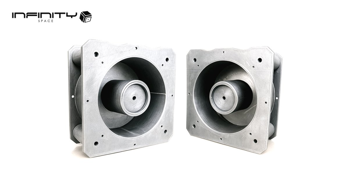 ukinfinityspace's tweet image. We’ve just completed machining & assembly of our first two Infinity Drive Ion Thrusters! ⚙️
7 years of research led to this a Hall-effect propulsion system
Pushing propulsion to the next frontier. 🌌
🔗 infinityspace.org.uk
#SpaceTech #IonPropulsion #Innovation