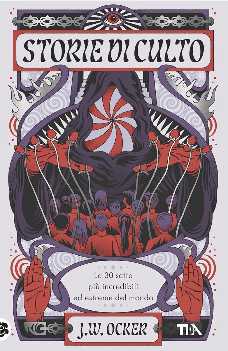 4) Culti folli, rituali assurdi e manipolazioni mentali: J.W. Ocker con 𝘚𝘵𝘰𝘳𝘪𝘦 𝘥𝘪 𝘤𝘶𝘭𝘵𝘰 racconta 30 sette estreme dove chiunque potrebbe restare intrappolato. Un viaggio tra true crime e misticismo che mostra quanto sia sottile il confine tra normalità e follia.
