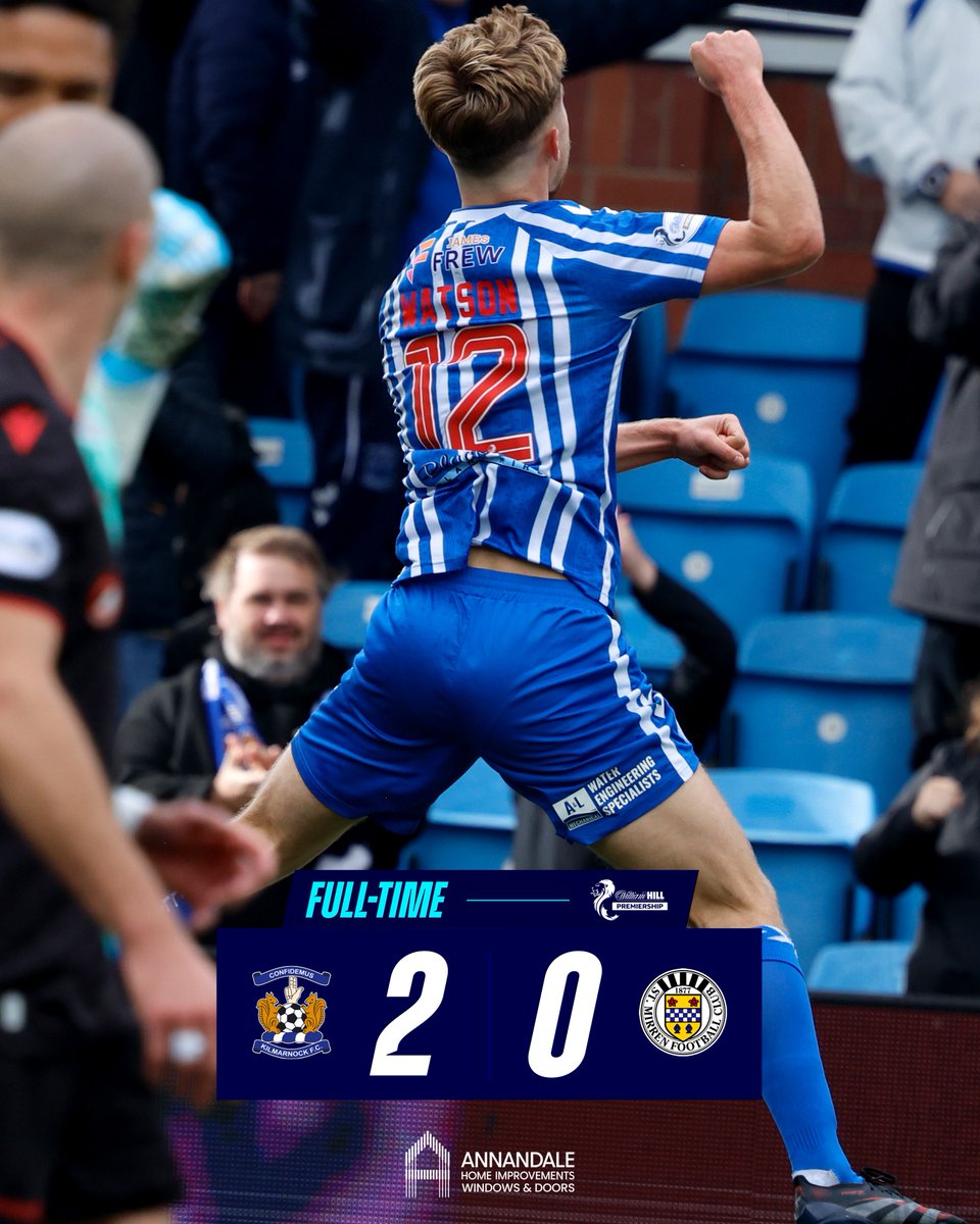 Killie blow away the Saints! 💪