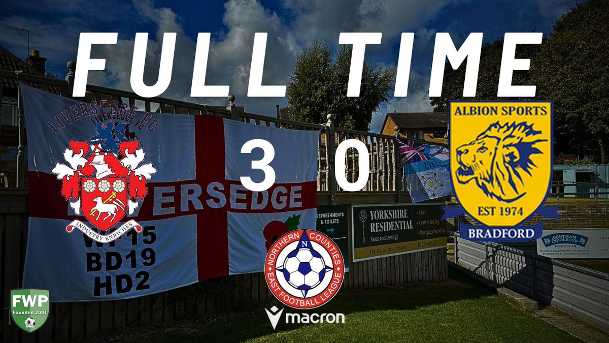 Liversedge_FC's tweet photo. FULL-TIME: Liversedge 3-0 Albion Sports https://t.co/779gonbgOc https://t.co/E5Dojmq5kW