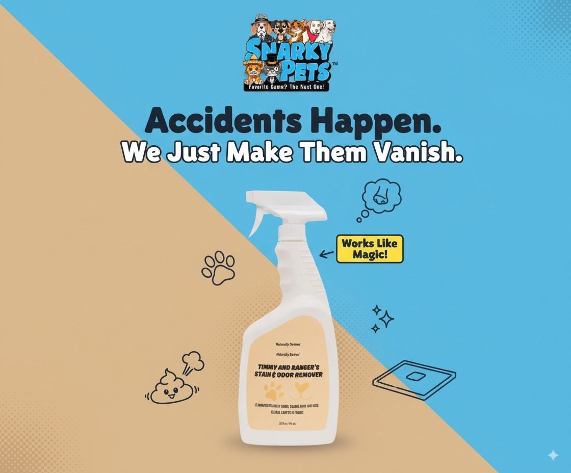 SnarkyPets's tweet image. Accidents Happen 💩✨
We just make them vanish—naturally. Works like magic! Shop here 👉 snarkypets.com
#SnarkyPets #PetCleanup #FreshHome