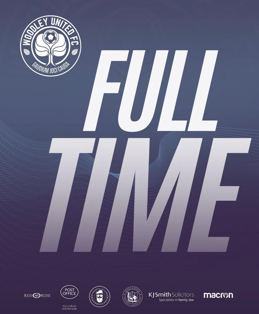 Full time whistle blow and it’s a massive win!!!

Bedfont 1 - 2 Woodley 

#NonLeague | #WeAreUnited🩵 | #Matchday