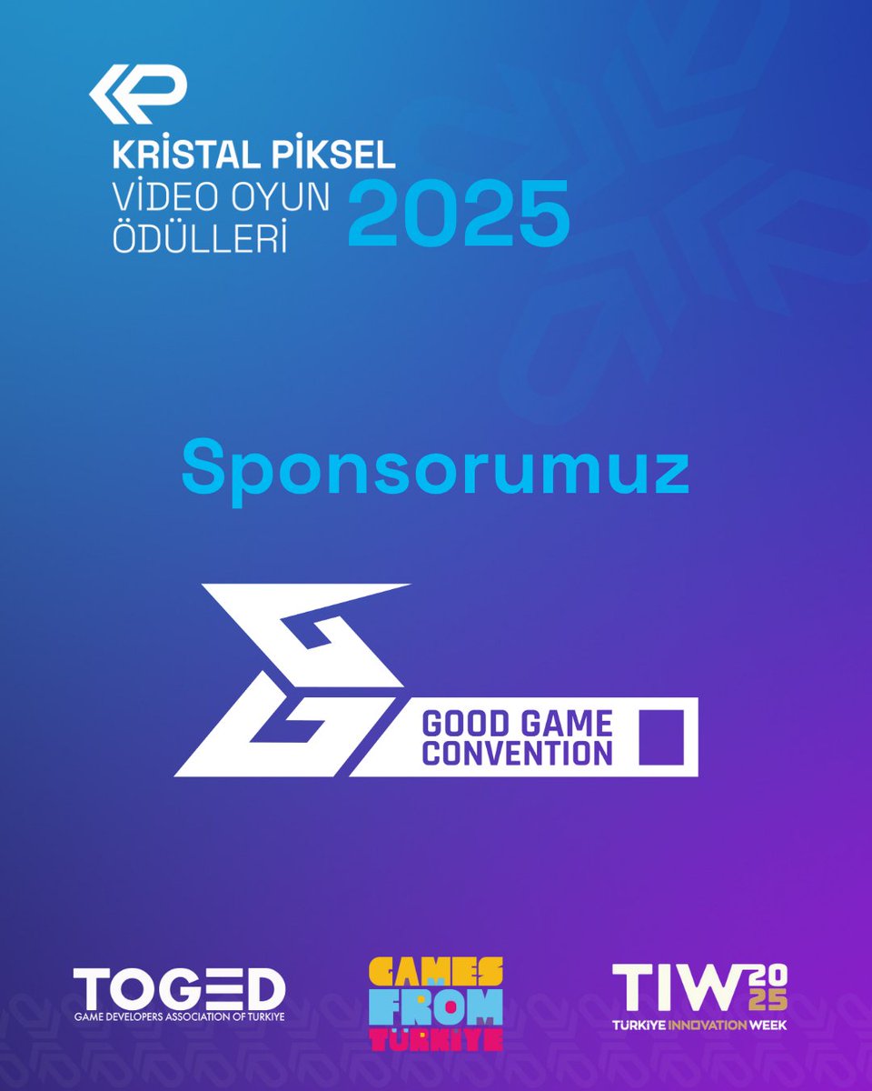 KristalPiksel's tweet photo. 🔷Sponsorlarımız!

Oyun kültürüne tutkuyla bağlı bir ekibin çalışmalarıyla şekillenen &amp; yayıncıları, geliştiricileri, oyuncuları yepyeni bir deneyim için buluşturmaya hazırlanan Good Game Convention, Kristal Piksel 2025’te yanımızda!

https://t.co/rSq0iPWpRF

@gg_convention https://t.co/f2yfidpJH0