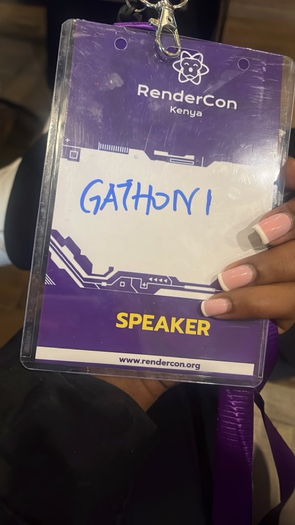 gathoni_zarah's tweet image. @renderconke was a blast . Ai was my favorite topic