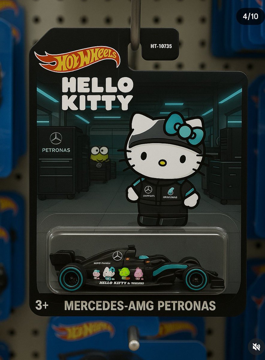 boutiqueracing's tweet image. Lo que se viene… 😍
¡Espera, la colaboración de Hot Wheels con Hello Kitty F1 Team es monísima! ¡Quiero todos los equipos ＼(^o^)／
#hellokittylover 
#hellokittyaddict 
#hellokittycollection 
#Hellokitty
#f1
#sussiewolff 
#formuła1