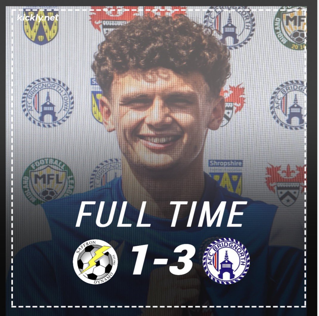 Joel Westwood Brace and a Prosser Header brings the 3 Points home for Bridgnorth 💙

#meadowmen