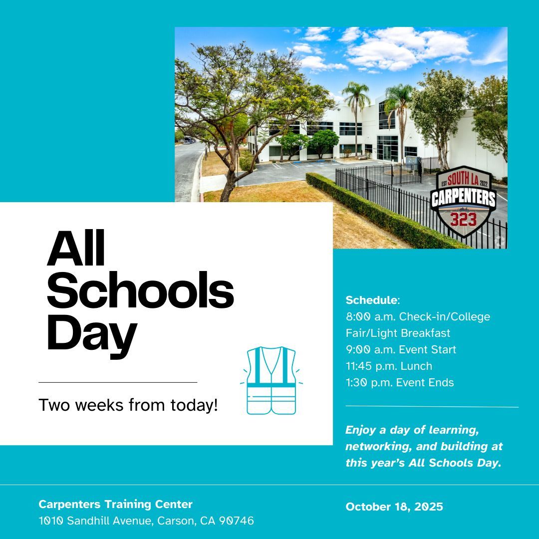 T-Minus two weeks until All Schools Day. 

We are so excited for a day of learning, networking, and building. Register through the link listed below. See you soon! #allschoolsday #ACEMentor #annualevent 

acementorla.org/event-6316732?…