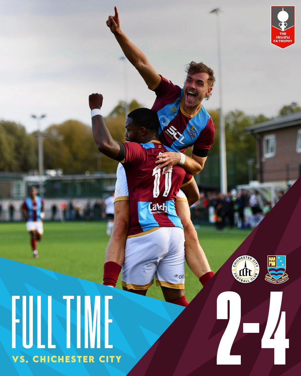 Into the First Round for the first time!

🏆 <a href="/Isuzuuk/">Isuzu UK</a> #FATrophy | #UpTheTown