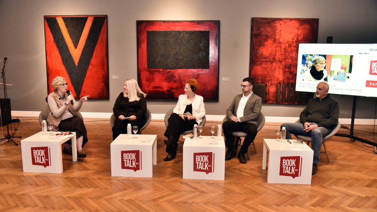 ColorMediaCom's tweet image. Reči su odjeknule, razgovori ostavili trag! #BookTalk2025 u #GalerijaMaticeSrpske doneo je dva dana inspiracije i dijaloga. Vidimo se na #BookTalk2026!
#NoviSad #MaticaSrpska #knjizevnost