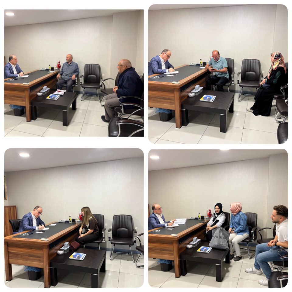 AK Parti Konya İl Başkanlığımızda olağan nöbetimizi gerçekleştirerek vatandaşlarımız ile buluştuk.