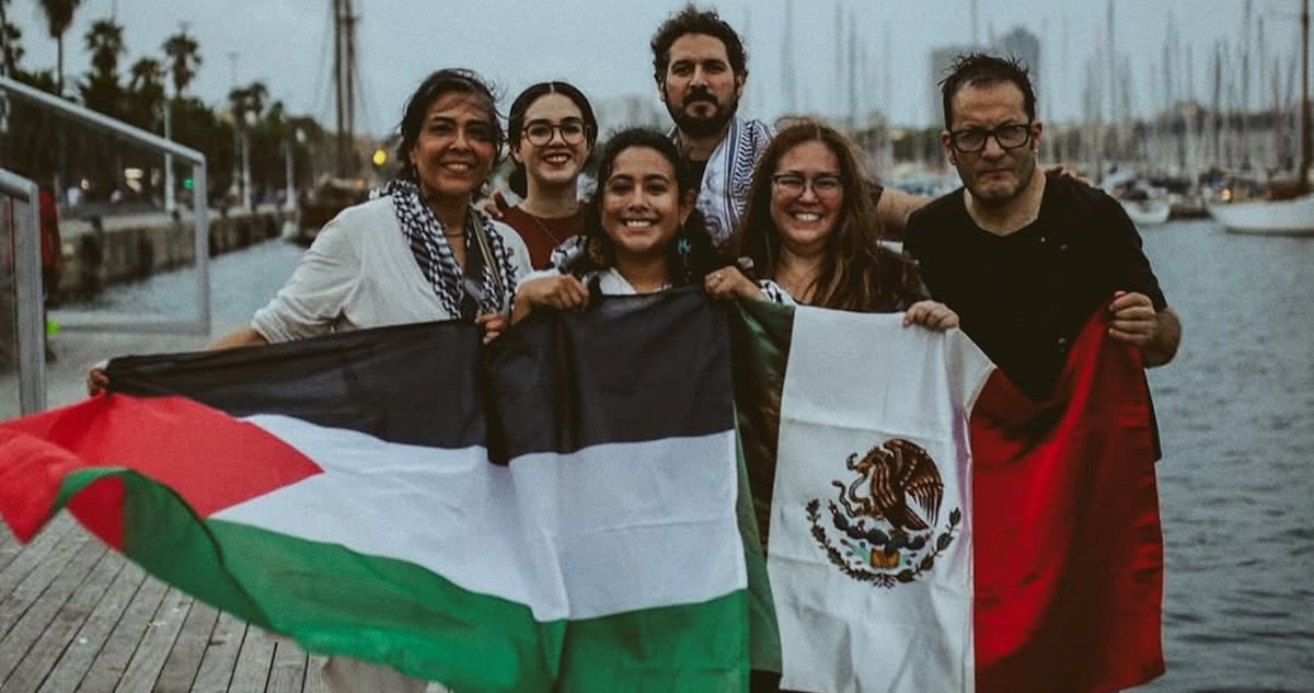 Mexicanos de la Global Sumud Flotilla detenidos por Israel acceden a la repatriación voluntaria; la cancillería se entrevistó con los seis connacionales y está en contacto con una séptima en otra embarcación y con sus familiares. turquesanews.mx/internacional/…