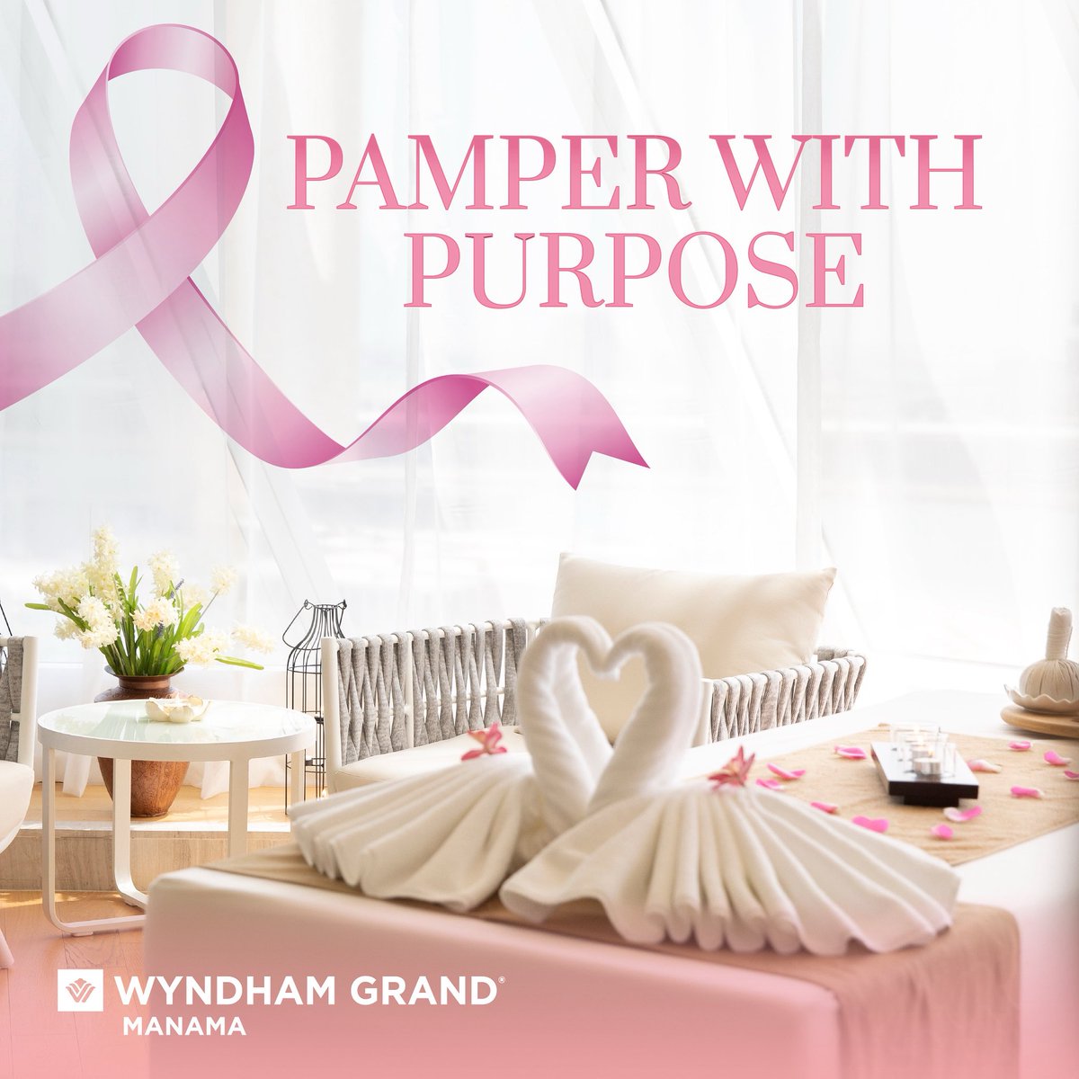 Indulge in self-care that gives back 🩷60-minute Massage with a 30-minute complimentary Body Polish! 

For more information, contact us at +973 17116116 or +973 33640113

دللي نفسك في أكتوبر الوردي
 إحجزي أي مساج لمدة 60 دقيقة، للحصول على جلسة تقشير للجسم لمدة 30 دقيقة