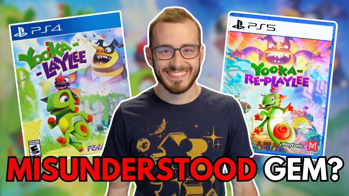 relewis2011's tweet photo. It’s not perfect — but Yooka-Laylee reminded me why I fell in love with 3D platformers in the first place. My new video is a love letter to this underrated gem ahead of its remaster. I hope more folks give it a chance!

#YookaLaylee 💚💜

LINK: https://t.co/qVUNj5HezW https://t.co/ujZzzkmvZi