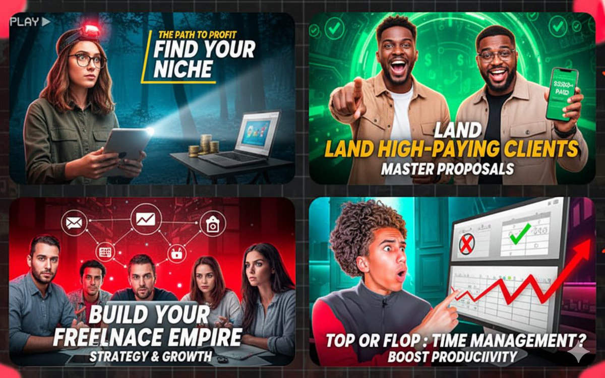 Prime_Logo_d's tweet image. 🚀Want your YouTube videos to get more clicks, views &amp;amp; subscribers?
The secret is a scroll-stopping thumbnail! 
tinyurl.com/yssjj5ur

#ThumbnailDesign #CustomThumbnail #YouTubeThumbnail  #CreativeThumbnail #ProfessionalThumbnail #CustomDesign 
#VideoThumbnail