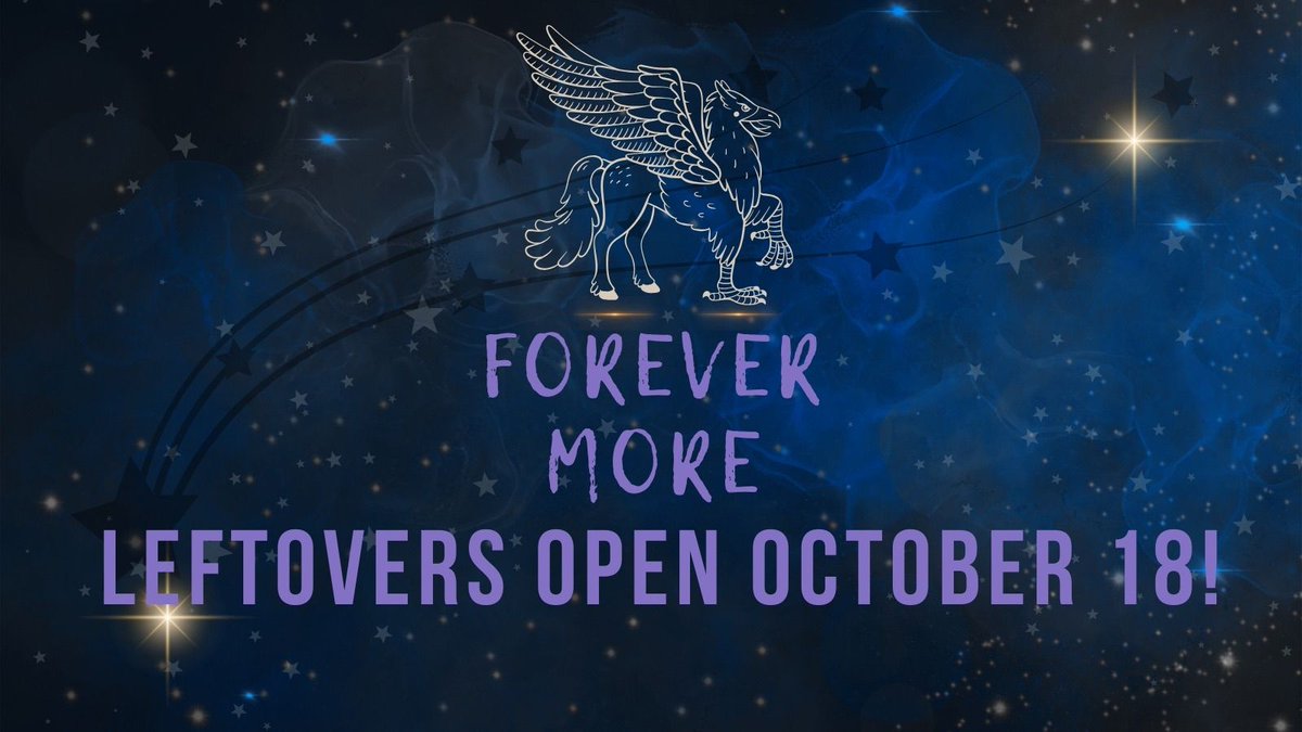 🦄🧜 Leftovers Coming Soon 🐉🧚

Attention all mythical creatures lovers 🌠 

Please see the thread below for important information! 🧵