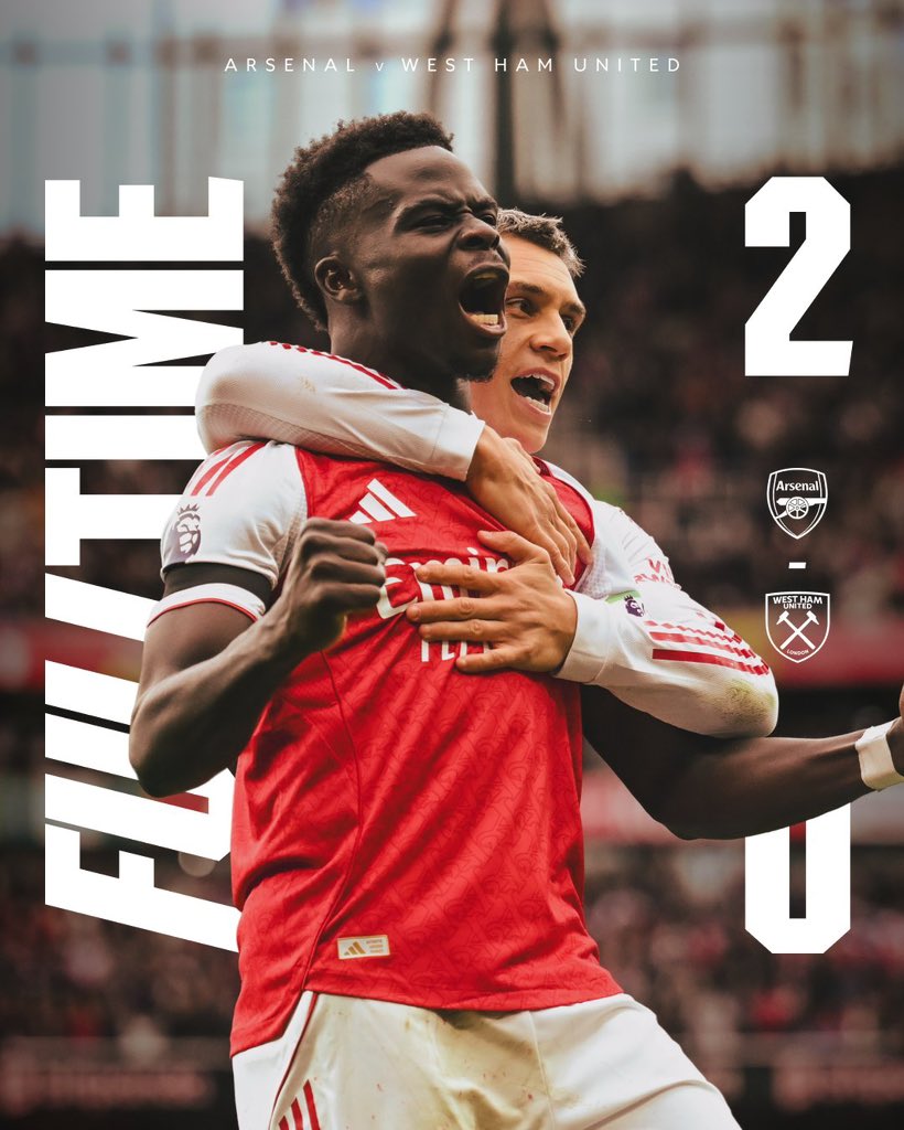 Congratulations all gunners