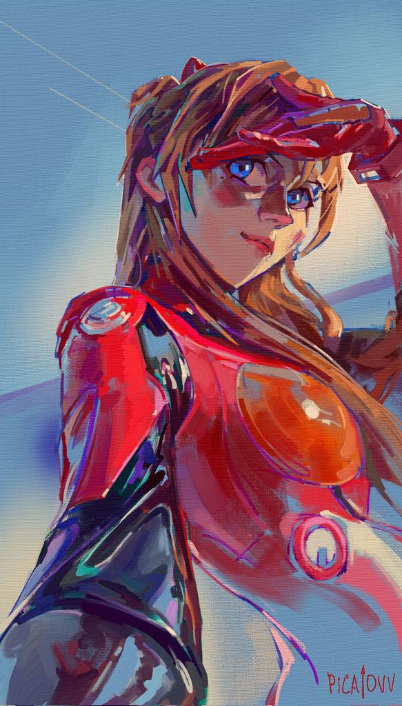 AlexPicalovv's tweet image. #Evangelion #asuka
