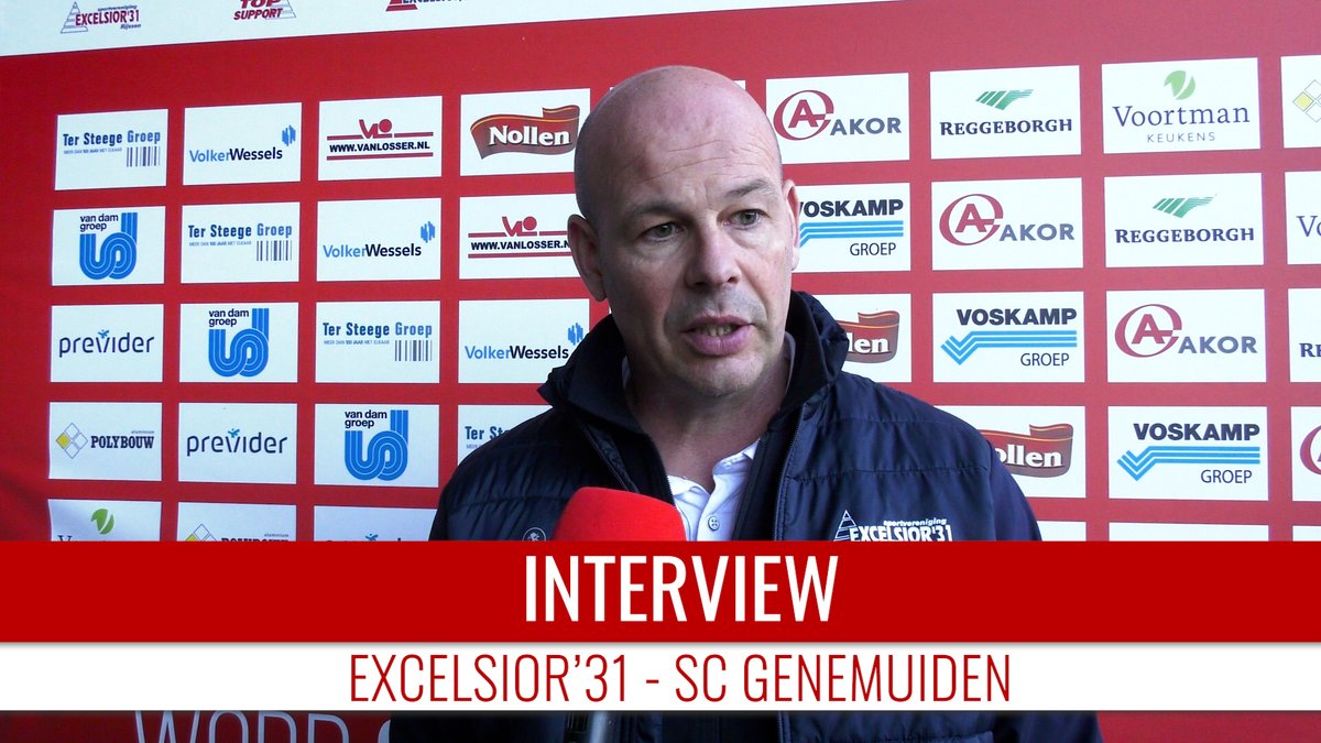 💬 Michel Steggink: "Je wordt op momenten geslachtofferd" | @Excelsior31 - SC Genemuiden (1-3)

➡️ youtube.com/watch?v=DrvAAx…
