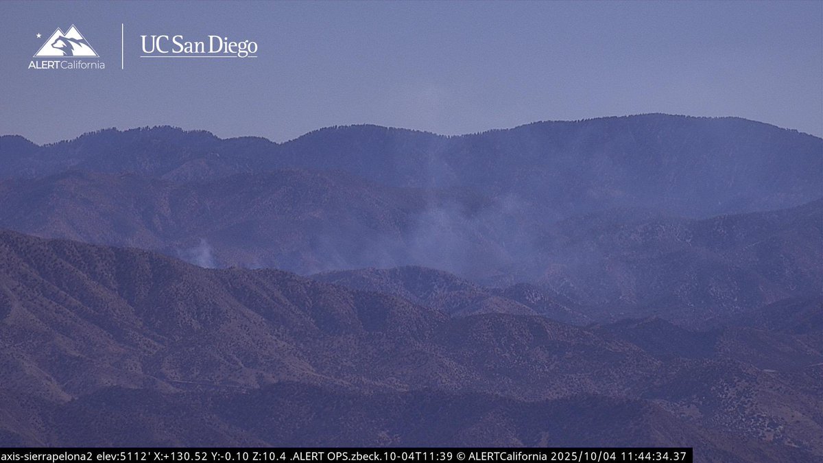 ImIntoFires's tweet photo. Angeles National Forest Ca:904B(Cheseboro Rd &amp; Mt Emma Rd)Brush fire reported,Smoke showing on cams. https://t.co/WAXrmYCLeC