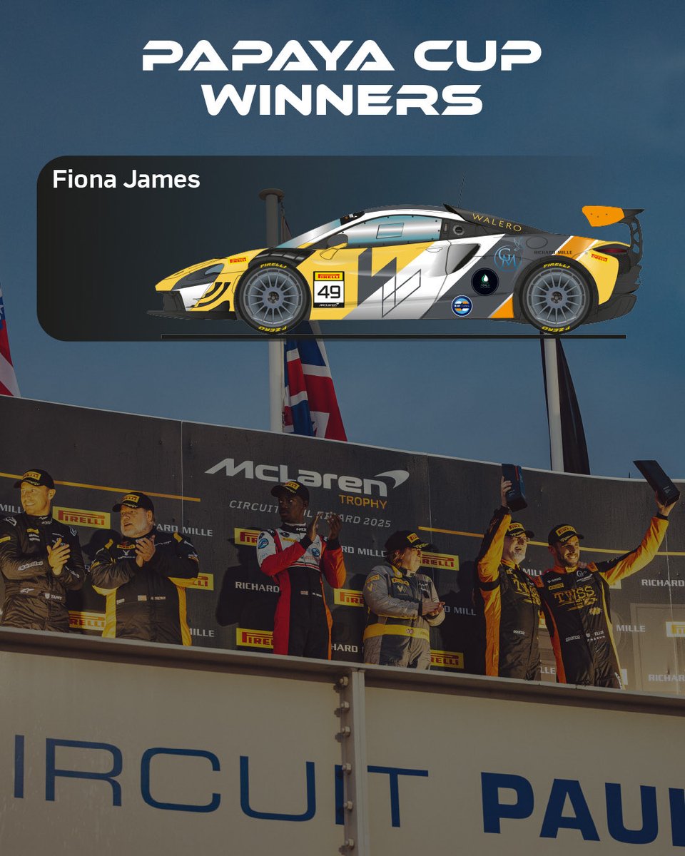 McLarenAuto's tweet image. The result for race one at Paul Ricard are in, and it’s a fifth win for Jayden Kelly and Michael O’Brien - which means they are the 2025 Pro class champions!

They’re not alone however, as a third place finish for Tim Docker secures him the Am class title. He followed home class…