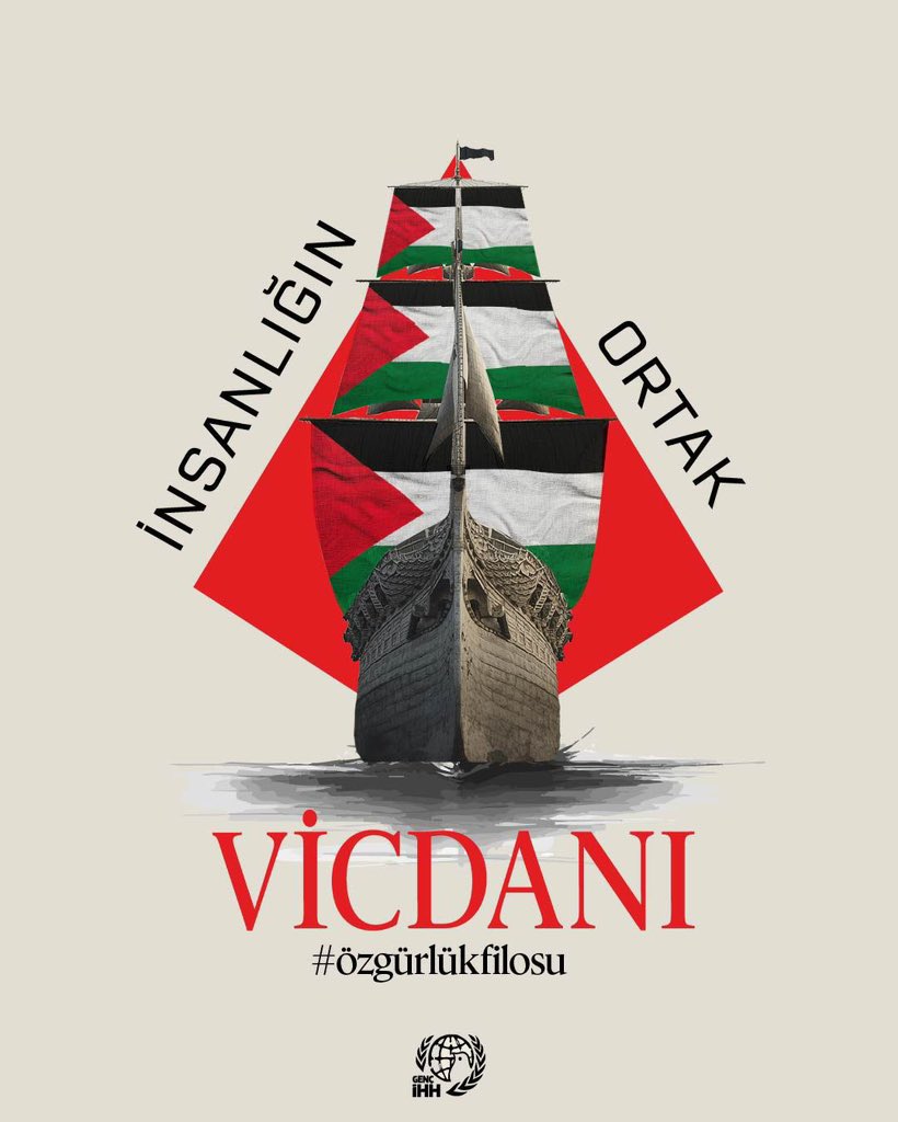 İnsanlığın ortak vicdanı!
#ÖzgürlükFilosu