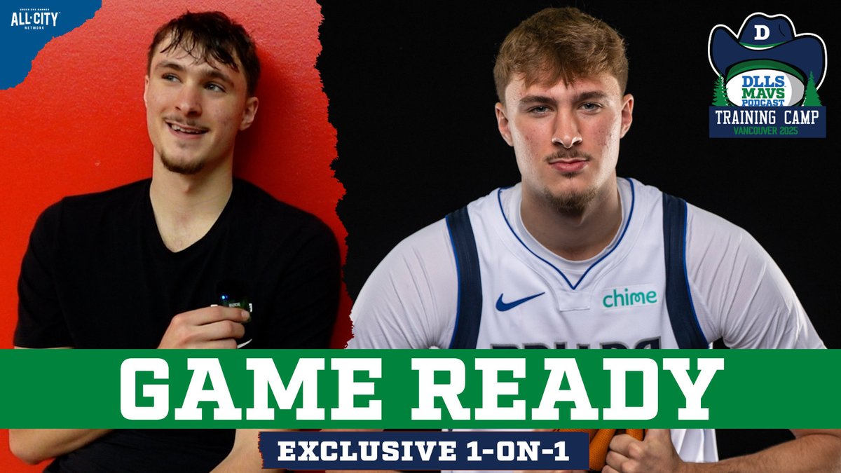 DLLS Mavs (@dlls_mavs) on Twitter photo EXCLUSIVE: Mavericks rookie sensation Cooper Flagg sat down for a conversation with our own <a href="/TheSteinLine/">Marc Stein</a> to discuss his ROTY expectations, playing with AD, Kyrie & Klay, excitement for his first preseason game and more! #MFFL 
📺: youtu.be/y2wIuwbBqnQ?si… EXCLUSIVE: Mavericks rookie sensation Cooper Flagg sat down for a conversation with our own <a href="/TheSteinLine/">Marc Stein</a> to discuss his ROTY expectations, playing with AD, Kyrie & Klay, excitement for his first preseason game and more! #MFFL 
📺: youtu.be/y2wIuwbBqnQ?si…