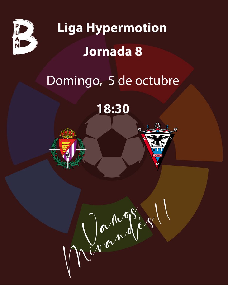 planbdemiranda's tweet photo. Vamosss a por ellos ⚽
18:30 Valladolid &amp; Mirandés
Antes a partir de las 13:00 Zamburiñas, Rejos y Calamares desde Cantabria
Comida casera &amp; Carta Plan B 🤭
Que no te lo cuenten... ¡Ven a probarlos y déjate sorprender por su sabor único!
¡Llámanos al 947 022 079! https://t.co/6Ern6WiPOB
