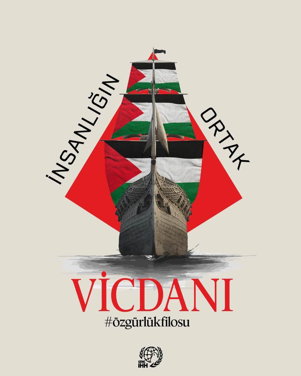 İnsanlığın ortak vicdanı!
#ÖzgürlükFilosu