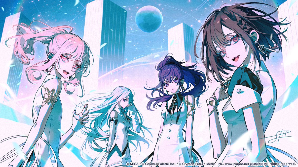 プロセカ5周年おめでとうございます🎊
記念イラストを描かせていただきました！

#プロセカ　#プロセカ5周年イラスト