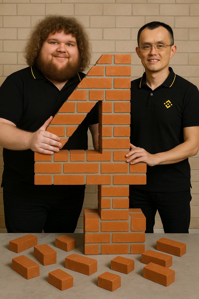 Fwor_Bnb's tweet photo. @cz_binance We bwuild bwick by bwick awound here https://t.co/qtJIy3kAGd