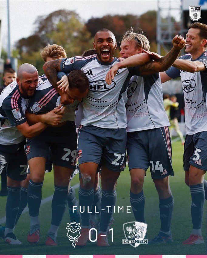 Lincoln City (1.26) 0-1 (0.30) Exeter City

Smash and grab defined 😍

#ECFC #Imps