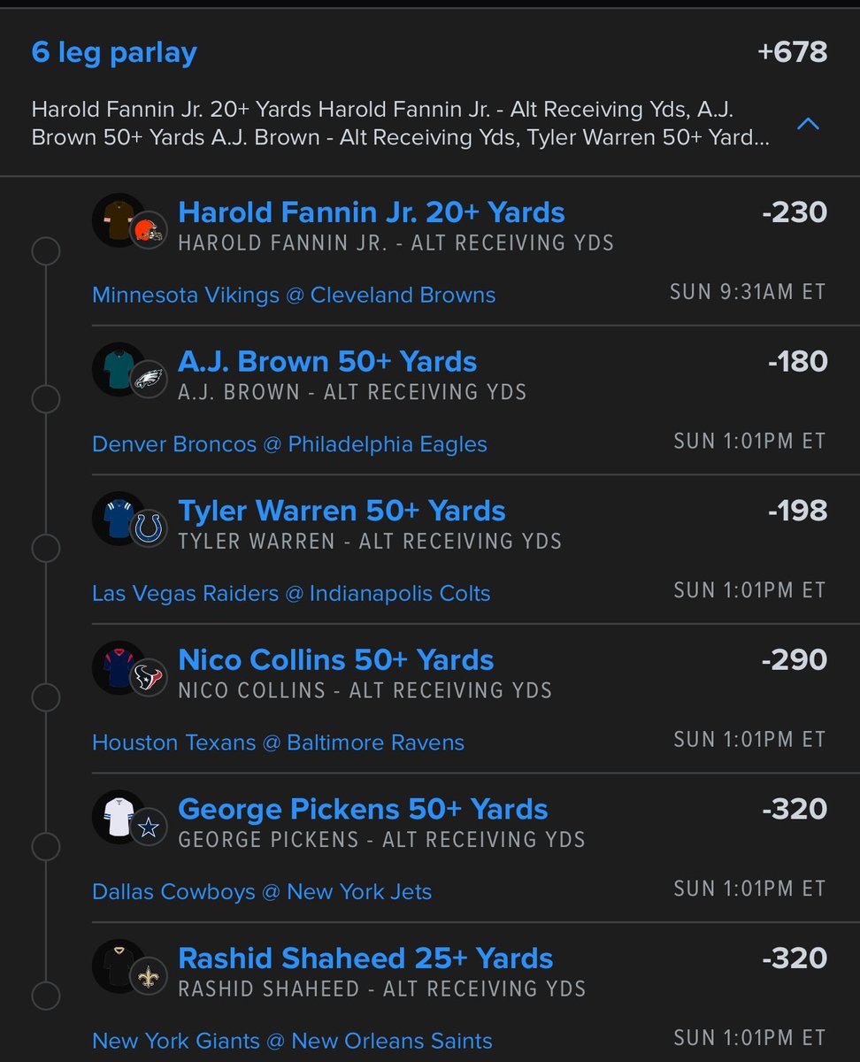 Justin_McCabe19's tweet photo. Couple more plays for Sunday https://t.co/V4YyOnECpO