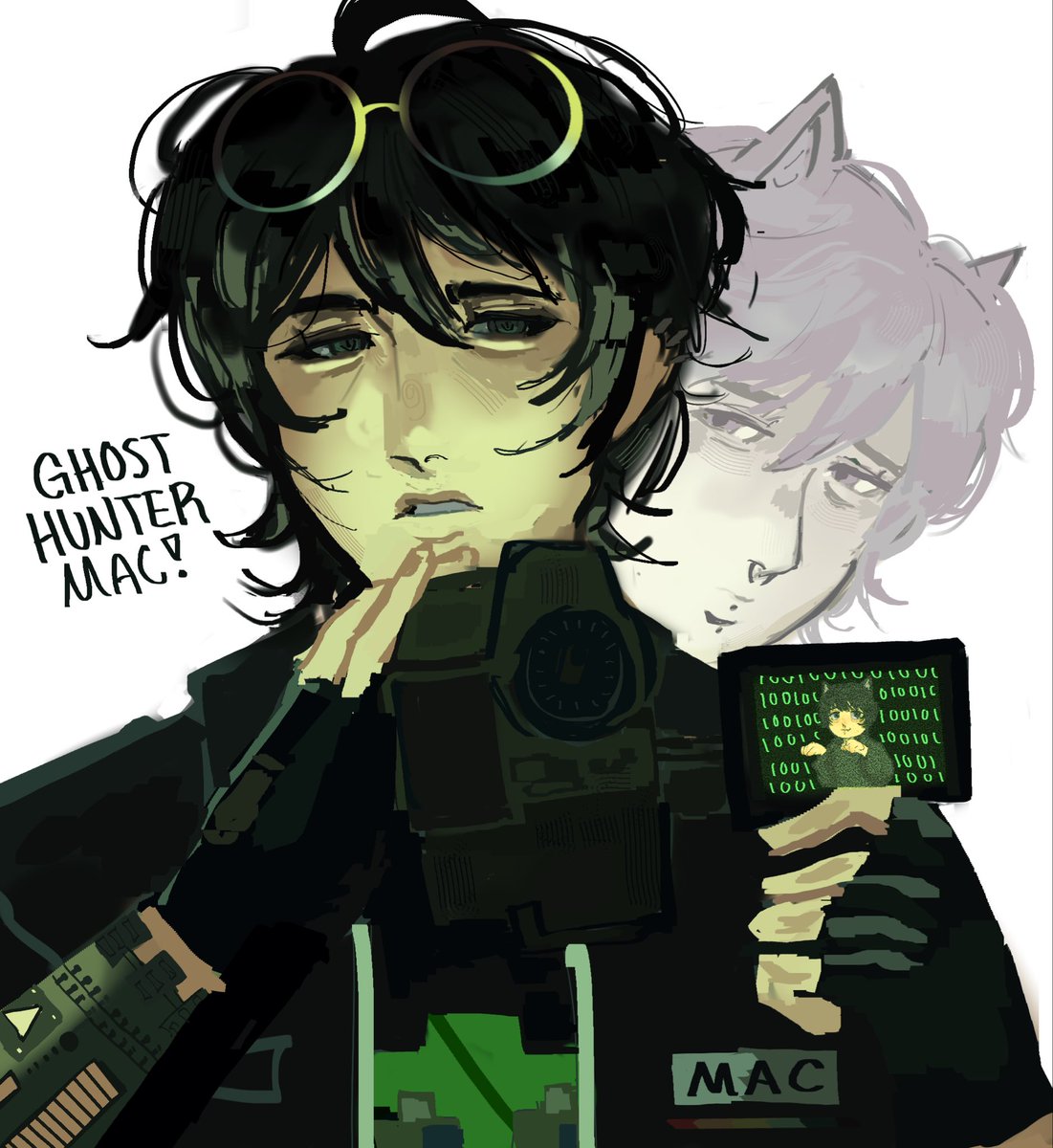 vinirarw's tweet image. #mactober day 4: ghost hunter mac 📹
don’t turn around mac….