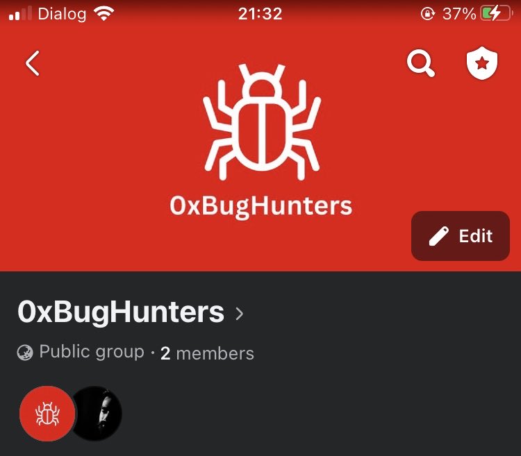 k_wijewardhane's tweet photo. 👾 Join the swarm!
0xBugHunters is live — for all bug bounty hunters worldwide 🌎
Let’s build the ultimate hunting community 💥
#BugBounty #HackTheWorld #0xBugHunters https://t.co/XObOVThEbX