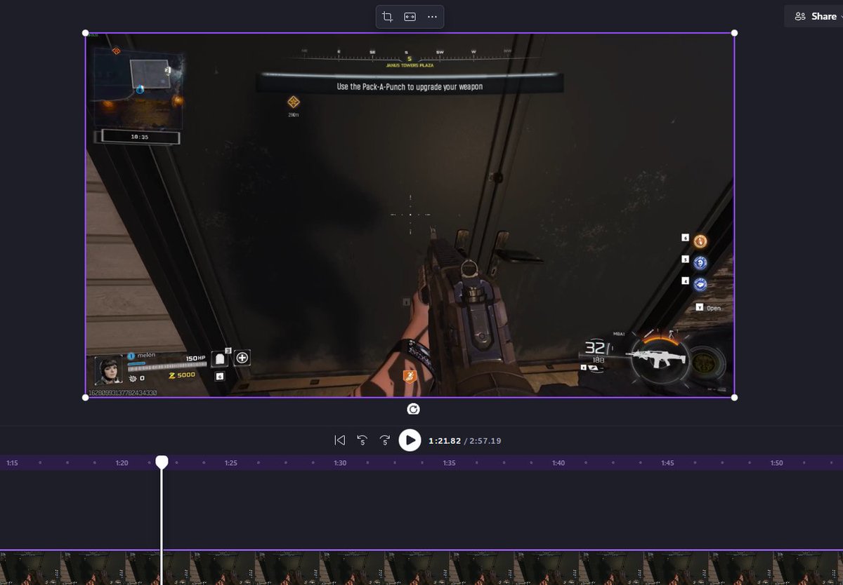 twtchmelon's tweet photo. @MrRoflWaffles The Hold to Open the doors pops up on higher Frame rates, could be something.

You can see the box E icon to the left of my hand. https://t.co/2BGz86gyC8