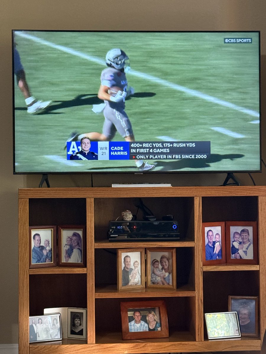 Due to the government shutdown, I’m a fan today! Go Falcons!