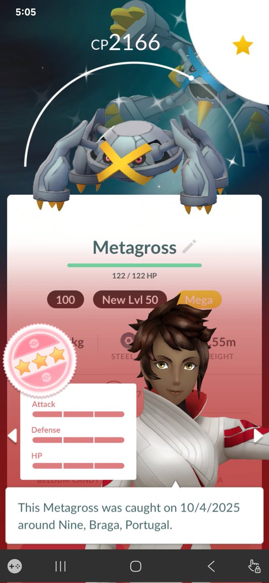 migitilted's tweet photo. The Raid Gods delivered 😍 #PokemonGO #PokemonGOApp #MegaMetagross https://t.co/y7WydsFujL