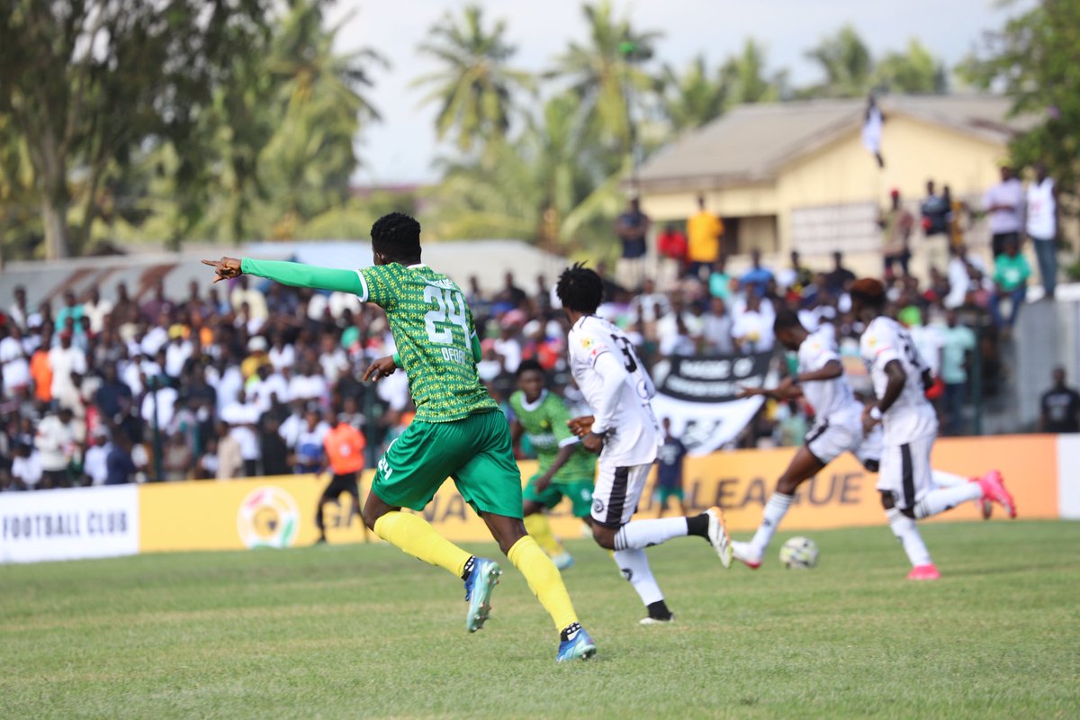 GoldStarsSc's tweet image. Second Half Underway 🔥

We are back for the second half as the referee blows the whistle!

#Miners #GPL #week4