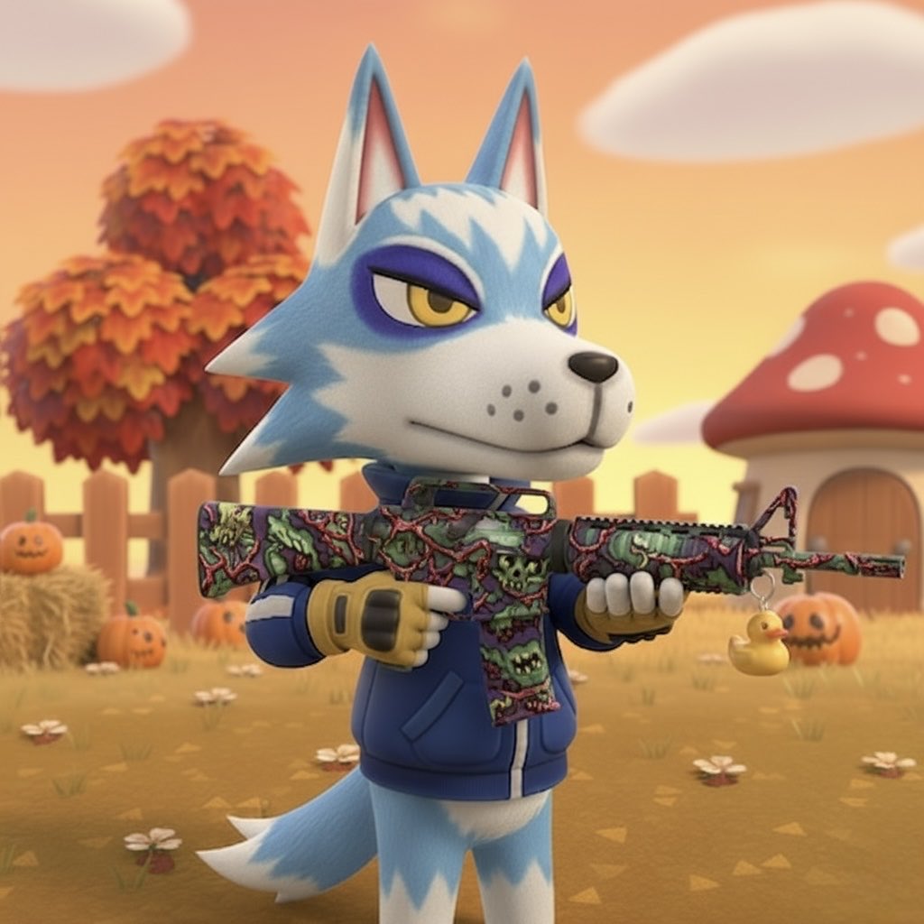 WillyTheWulf's tweet photo. 🧟♂️Rate this m4 “zombie flesh” skin 1-10, is it cop or drop?
#M4A1S #GamingWeapon #Counterstrike #Esports #furryartwork #Gaming #Halloween2025 #3DArt #AnimalCrossing #3danimations #furry #CS2 #WeaponSkin #ACNH #3DRender #3drender https://t.co/toVicu7XS1