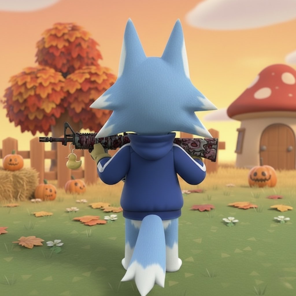 WillyTheWulf's tweet photo. 🧟♂️Rate this m4 “zombie flesh” skin 1-10, is it cop or drop?
#M4A1S #GamingWeapon #Counterstrike #Esports #furryartwork #Gaming #Halloween2025 #3DArt #AnimalCrossing #3danimations #furry #CS2 #WeaponSkin #ACNH #3DRender #3drender https://t.co/toVicu7XS1