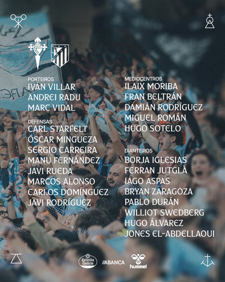 👥 𝗖𝗢𝗡𝗩𝗢𝗖𝗔𝗧𝗢𝗥𝗜𝗔 ⋄ #CeltaAtleti