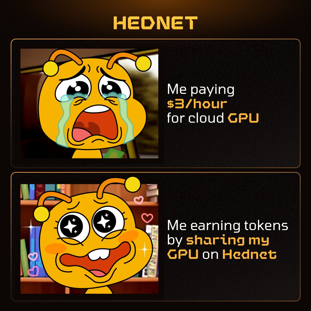 hednetprotocol's tweet image. Why rent when you can earn? 🍯

#Hednet #DePIN
