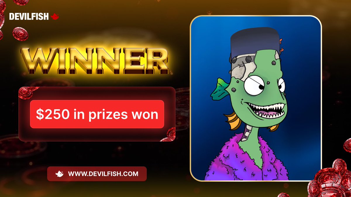 $250 IN PRIZES WON YESTERDAY IN OUR TRAIT ONLY GAME 😱

We have another tournament for our premium avatar players tonight…👀

$750 minimum in prizes🚀

Don’t miss out! Login and purchase 1 trait for $25 USDC or a premium avatar for $250 USDC