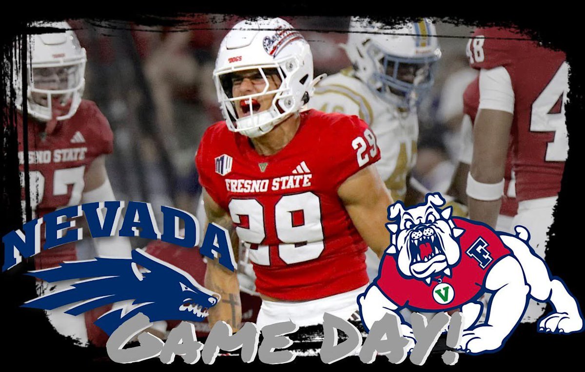 It's GAME DAY! Fresno State is going for its 5th win in a row this season, and also the 5th consecutive series 'W' vs Nevada!! 

Will the 'Dogs come out on top tonight!?
#FresnoState #GoDogs