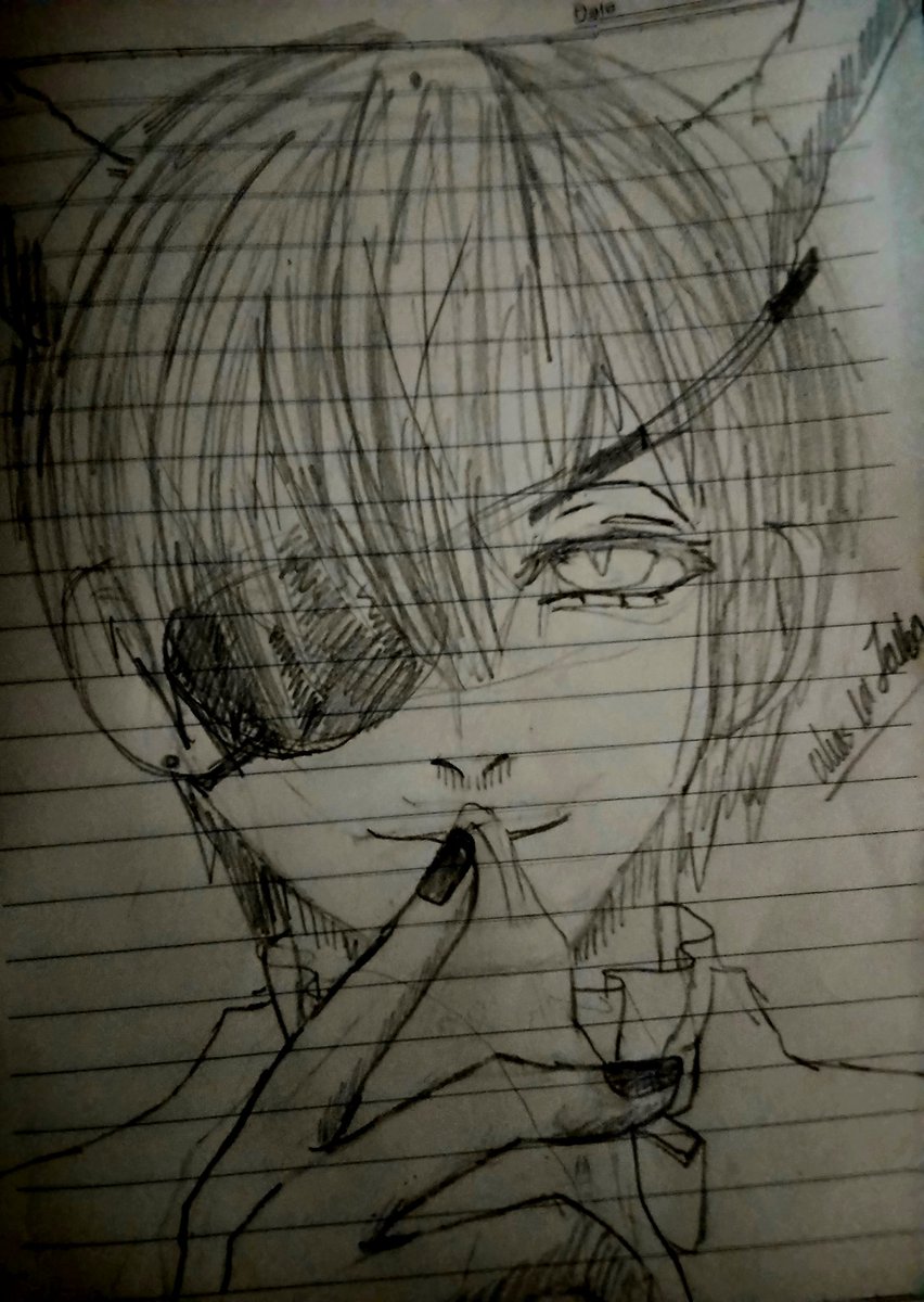 Boceto >>>lo pasaré a digital, también pienso en aser a Elizabeth pero aun no me decido si en versión hombre o mujer.

Inspirado en HANNIBAL🥀🥀