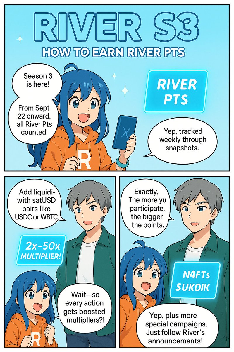 xn__9907's tweet photo. CT listen up 📢
Szn 3 $RIVER is LIVE 🌊
Post-TGE (Sept 22) every River Pt locked in 🪙
⏳ Claims in ~90d (or sooner/later, River decides)
Don’t fade this… ngmi if u skip 😮‍💨
@RiverdotInc @River4FUN #River4FUN https://t.co/gIFCP8UPZa