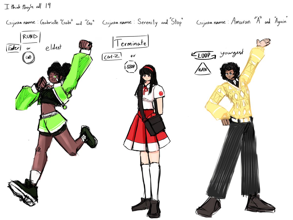 ahonokio's tweet photo. What is up I am returned
With more block (wonderblock) gijinkas
(I also gave them names I'll never use lmfao)
I love them all sm aww (I'll be dropping doodles of them l8r)
#gijinka #humanization #wonderblocks #ilovethem #fanart #tags https://t.co/N5LbOB23RZ
